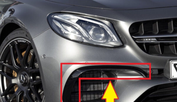 A2138859400 - New Genuine MB E W213 E63 S AMG Front Bumper Lower Flap Right A2138859400 OEM