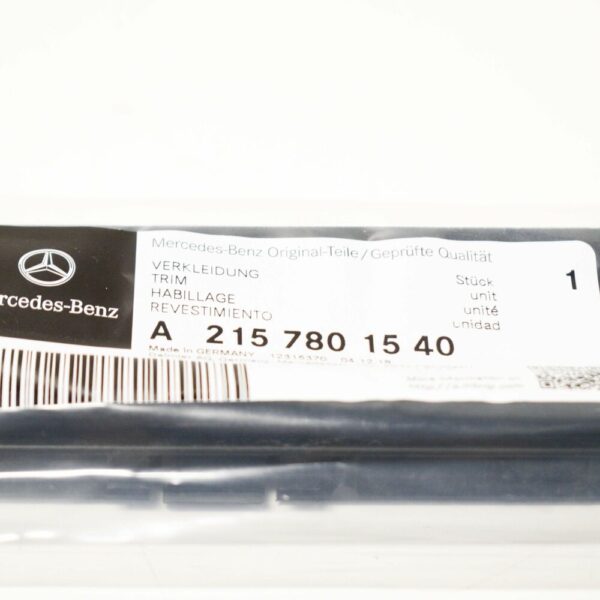 A2157801540 - NEW MERCEDES BENZ E W211 INTERIOR ROOF LEFT SIDE COVER A2157801540 ORIGINAL