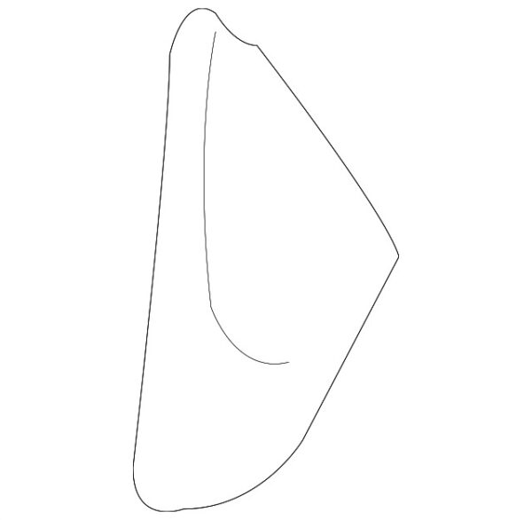 A21691802308487 - Mercedes-Benz CL-Class C216 Front Seat Lock Cover A21691802308487
