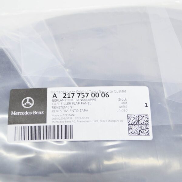 A2177570006 - MERCEDES-BENZ S Coupe C217 Fuel Filler Door Rear Flap A2177570006 NEW GENUINE