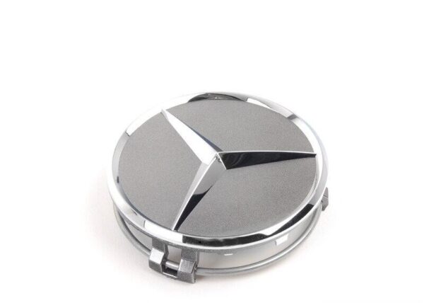 A22040001259771 - Mercedes-Benz C117 Genuine Chrome Star Chrome A22040001259771 Center Cap Wheel Hub
