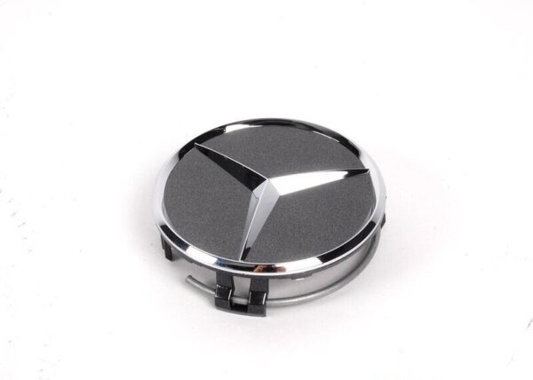A22040001259771 - Mercedes-Benz C117 Genuine Chrome Star Chrome A22040001259771 Center Cap Wheel Hub