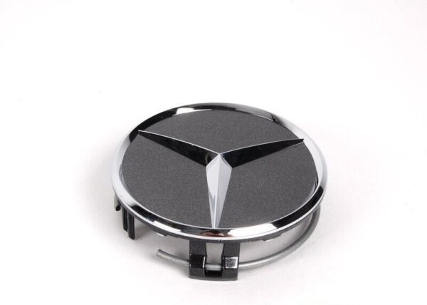 A22040001259771 - Mercedes-Benz C117 Genuine Chrome Star Chrome A22040001259771 Center Cap Wheel Hub