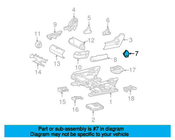 A22091812309B51 - Mercedes-Benz S-Class W220 Front Right Seat Back Recliner Adjustment Handle