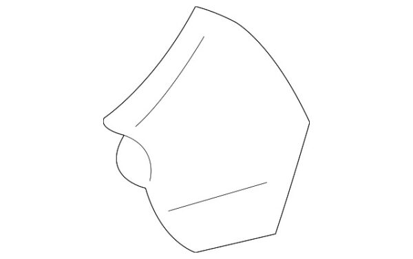 A22091812309B51 - Mercedes-Benz S-Class W220 Front Right Seat Back Recliner Adjustment Handle