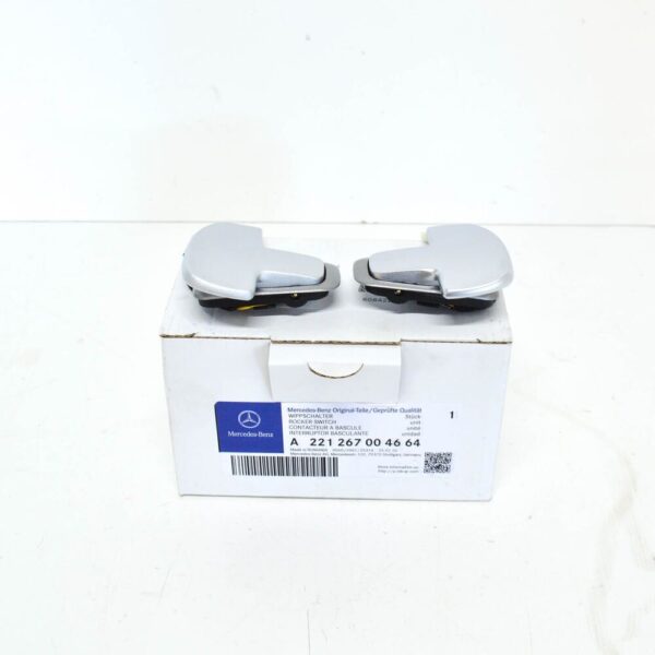 A2212670046 - MB S W221 AMG Steering Wheel Shift Rocker Set A2212670046 NEW REAL