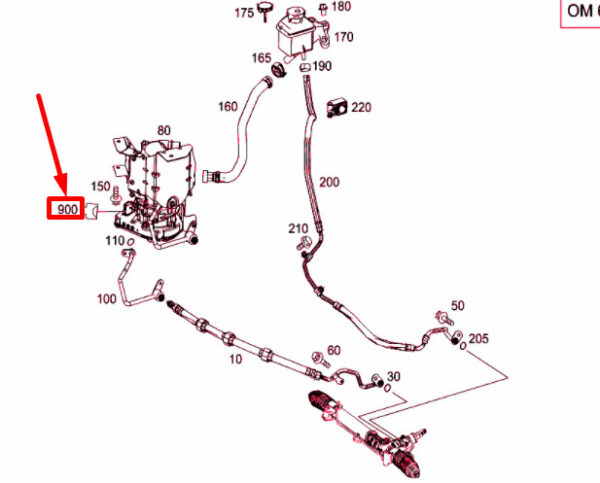 A2215401481 - NEW MERCEDES-BENZ GLK X204 STEERING AID PUMP CLUTCH A2215401481 ORIGINAL