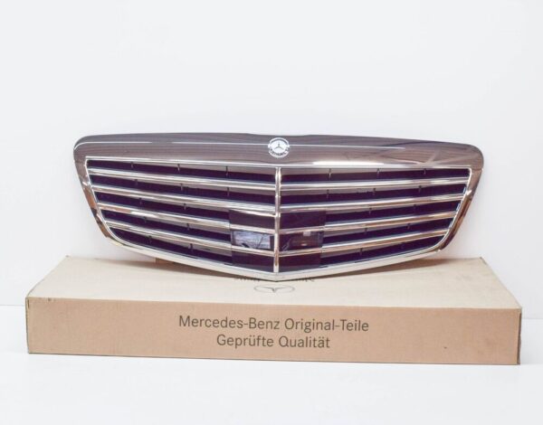 A22188005839040 - Mercedes Benz S W221 front bumper radiator grille AMG 22188005839040 NEW ORIGINAL