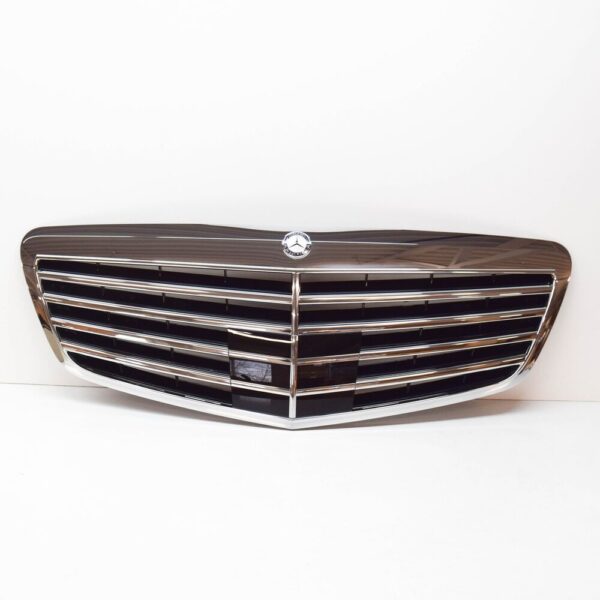 A22188005839040 - Mercedes Benz S W221 front bumper radiator grille AMG 22188005839040 NEW ORIGINAL