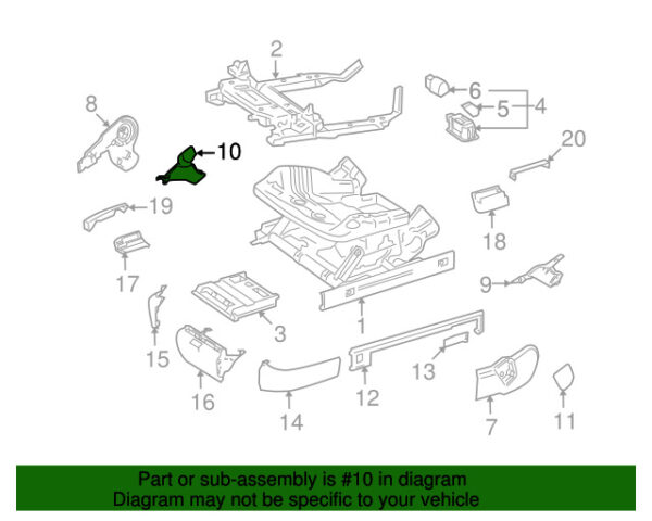 A22191810309051 - NEW MERCEDES-BENZS CLASS RIGHT INNER SEAT TRACK COVER A22191810309051 GENUINE