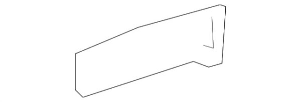 A22191905207E94 - Mercedes-Benz S-Class W221 Front Left Seat Track Cover A22191905207E94