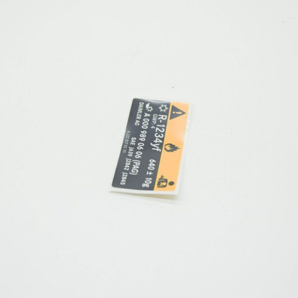 A2228170220 - New Mercedes-Benz S W222 Information Sign A2228170220 Genuine