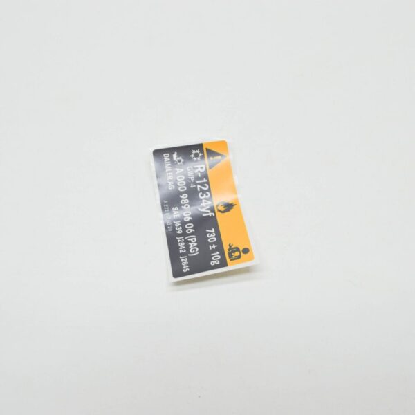 A2228170320 - NEW MERCEDES-BENZ S W222 AIR CONDITIONING INFO LABEL A2228170320 2013
