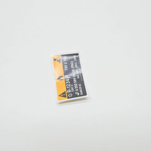A2228170320 - NEW MERCEDES-BENZ S W222 AIR CONDITIONING INFO LABEL A2228170320 2013