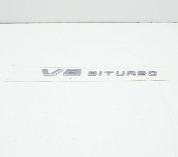 A2228175200 - NEW MB S W222 AMG FRONT FENDER WING LETTERING BADGE A2228175200 ORIGINAL
