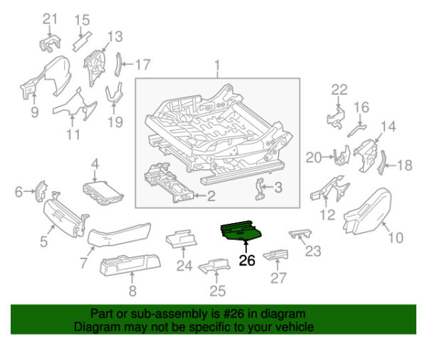 A2229190800648R73 - NEW MERCEDES-BENZS CLASS RIGHT INTERIOR SEAT TRACK COVER A2229190800648R73
