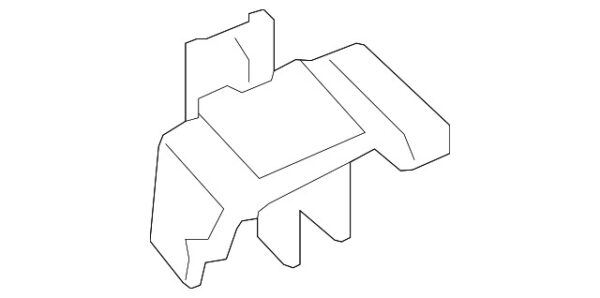 A2229910598 - Mercedes-Benz S-Class W222 Roof Panel Reveal Molding Clip A2229910598