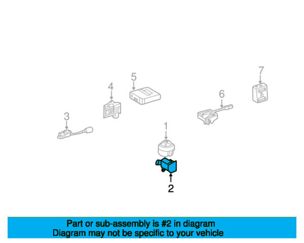 A2305454740 - Mercedes-Benz Theft Warning Siren Mount A2305454740