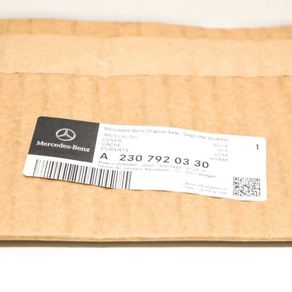 A2307920330 - OEM MERCEDES-BENZ SL R230 REAR LEFT C PILLAR TRIM A2307920330 2005