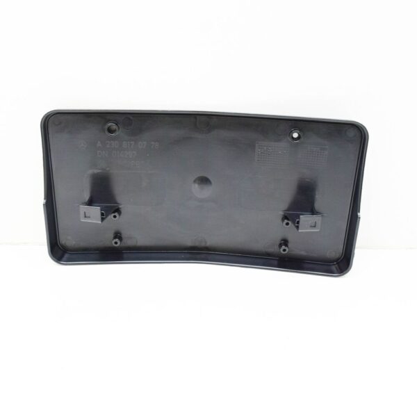 A23081707789051 - Mercedes-Benz SL R230 license plate mount front A23081707789051 new