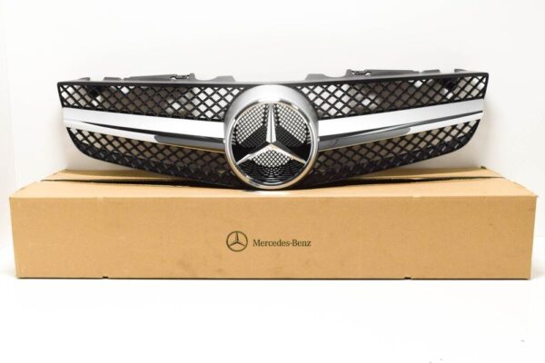A23088022839776 - NEW MB SL R230 FRONT BUMPER RADIATOR GRILLE A2308802283 9776 ORIGINAL