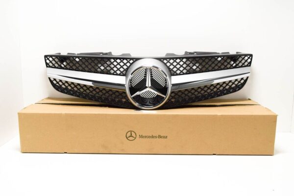 A23088022839776 - NEW MB SL R230 FRONT BUMPER RADIATOR GRILLE A2308802283 9776 ORIGINAL