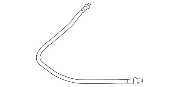 A2315010225 - NEW MERCEDES-BENZ SL CLASS ENGINE COOLANT OVERFLOW HOSE A2315010225