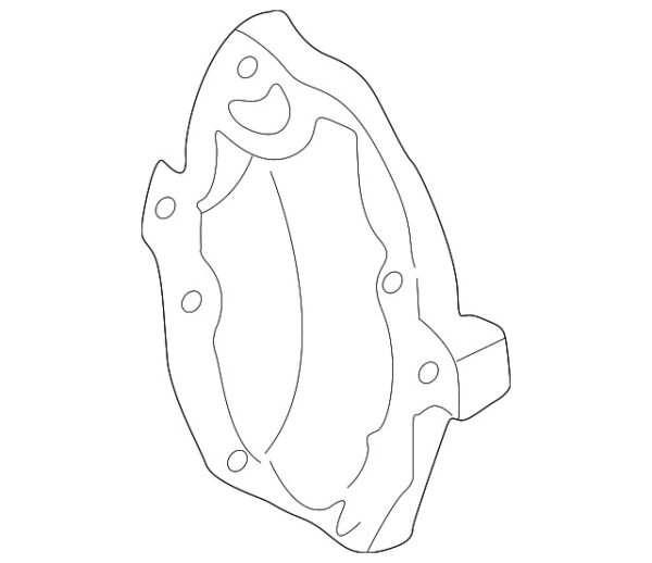 A2403500036 - Mercedes-Benz rear axle differential cover A2403500036