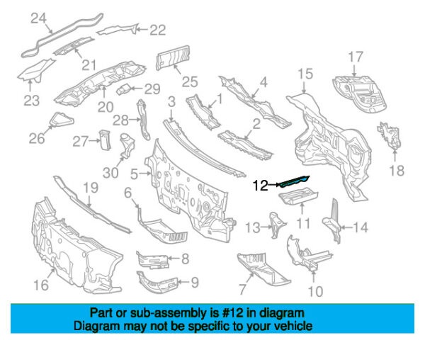 A2426201200 - Mercedes-Benz Battery Holder A2426201200