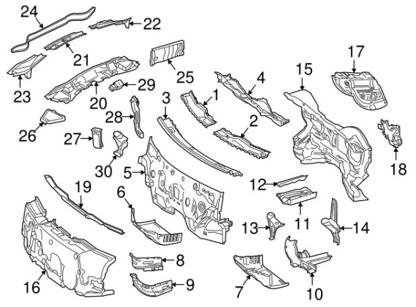 A2426201200 - Mercedes-Benz Battery Holder A2426201200
