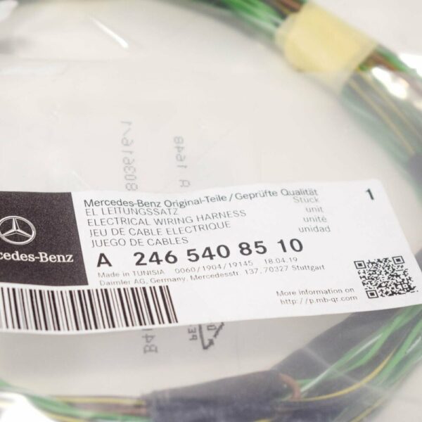 A2465408510 - NEW MERCEDES-BENZ B W246 RADAR CONNECTION INTERMEDIATE CABLE LHD A2465408510