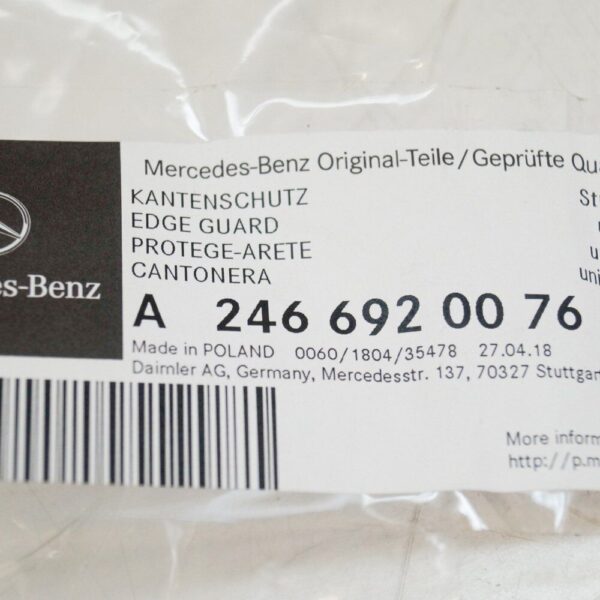 A2466920076 - Mercedes Benz B W246 Front Left Door Rubber Seal A2466920076 GENUINE NEW