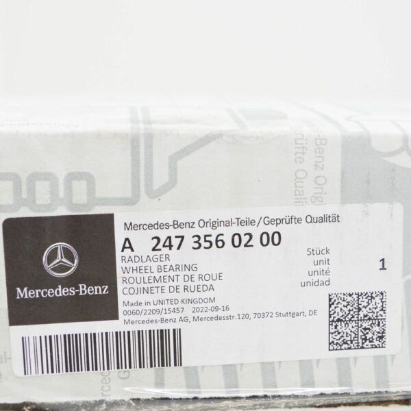 A2473560200 - Mercedes-Benz B-Class W247 rear wheel bearing A2473560200 NEW ORIGINAL