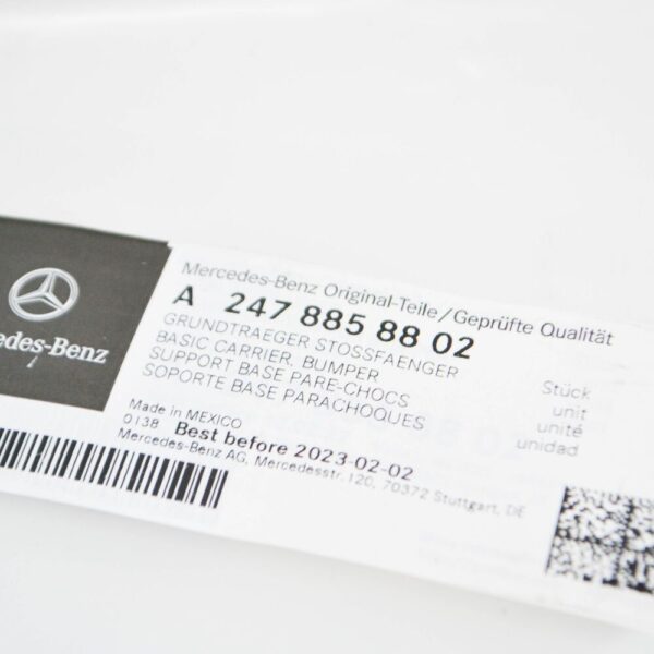 A2478858802 - Mercedes-Benz GLB X247 base beam bumper front right A2478858802 new