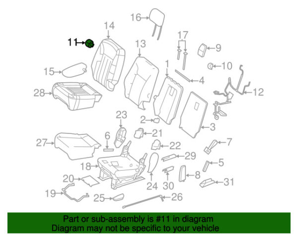 A2519700076 - NEW MERCEDES-BENZ R CLASS CENTRE FOLDING SEAT LATCH RELEASE HANDLE A2519700076