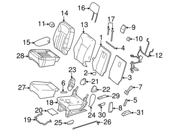 A2519700076 - NEW MERCEDES-BENZ R CLASS CENTRE FOLDING SEAT LATCH RELEASE HANDLE A2519700076