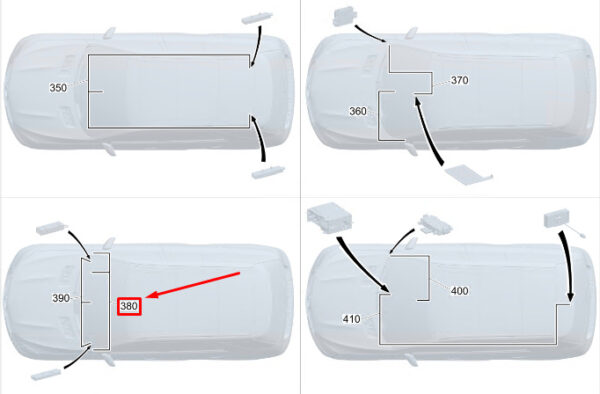 A2535403415 - New MERCEDES-BENZ EQC Telephone Antenna Wiring Harness A2535403415