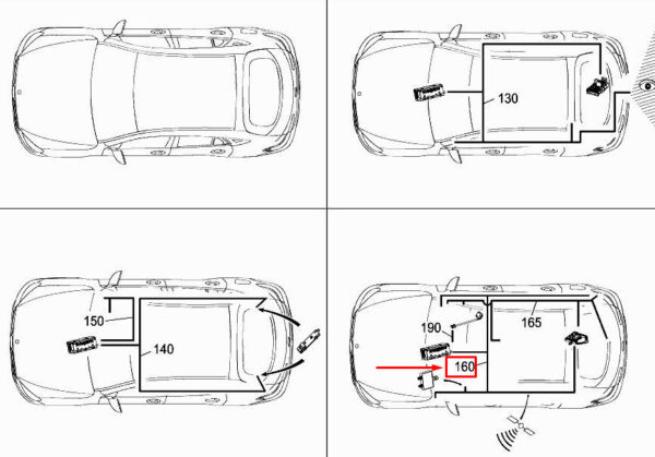 A2535405602 - NEW MERCEDES-BENZ GLC X253 GPS ELECTRIC HARNESS A2535405602 GENUINE