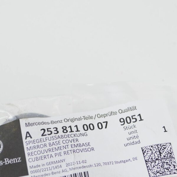 A2538110007 - MERCEDES-BENZ GLC C253 INTERIOR MIRROR BASE TRIM A25381100079051 NEW GENUINE