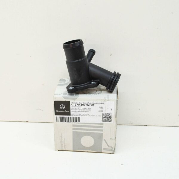 A2702000200 - NEW MERCEDES-BENZ B W246 W242 COOLING SYSTEM INLET FLANGE A2702000200