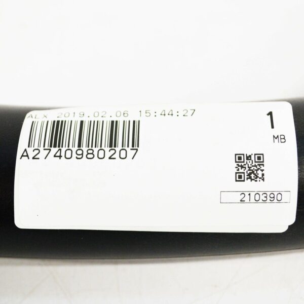 A2740980207 - NEW MERCEDES-BENZ C W204 CHARGE AIR PIPE HOSE A2740980207 ORIGINAL
