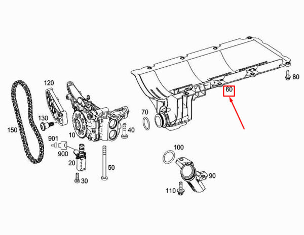 A2761801451 - NEW MERCEDES-BENZ C COUP� C205 OLSAU TUBE WITH SOUNDWALL A2761801451 ORIGINAL
