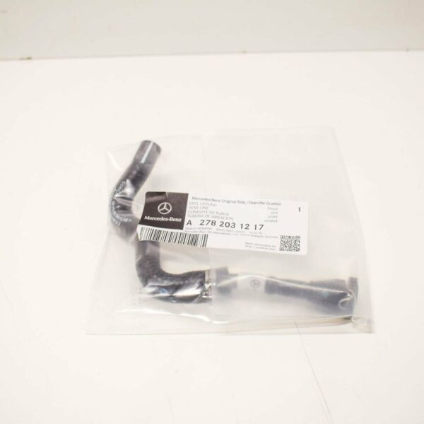 A2782031217 - NEW MERCEDES BENZ GL X166 TIMING CASE VENT PIPE HOSE A2782031217 ORIGINAL