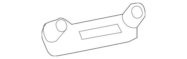 A29281002407H52 - Mercedes-Benz GLE Coupe C292 dress hook right A29281002407H52