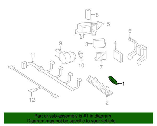 A2928700110 - NEU MERCEDES-BENZ GLE CLASS HECK LIFTGATE RELEASE-SCHALTER A2928700110 ORIGINAL