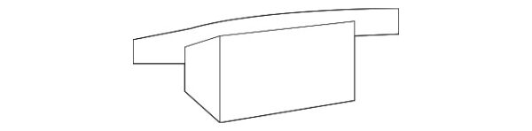A2929910298 - Mercedes-Benz GLE Coupe C292 roof strip clip A2929910298