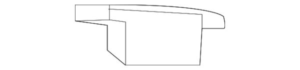 A292991039864 - Mercedes-Benz GLE Coupe C292 roof strip clip A292991039864