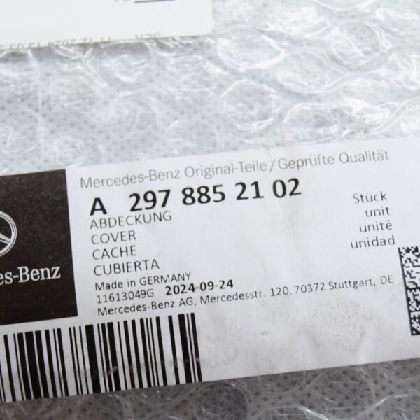 A2978852102 - MERCEDES-BENZ EQS V297 Front Left Bumper Grille A2978852102 NEW GENUINE