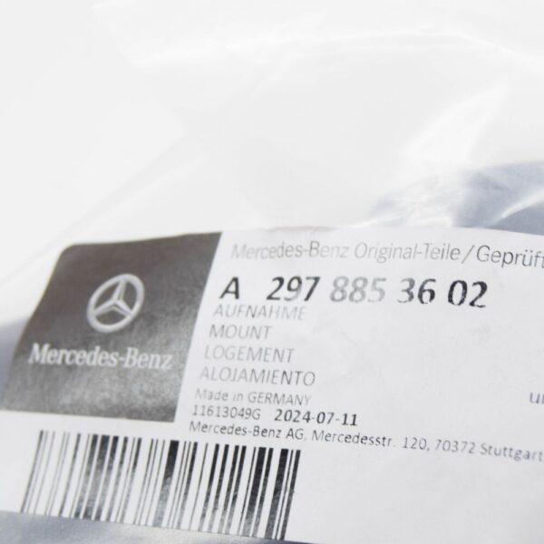 A2978853602 - MERCEDES-BENZ EQS V297 FRONT LH bumper parking sensor mount A2978853602 NEW GENUINE