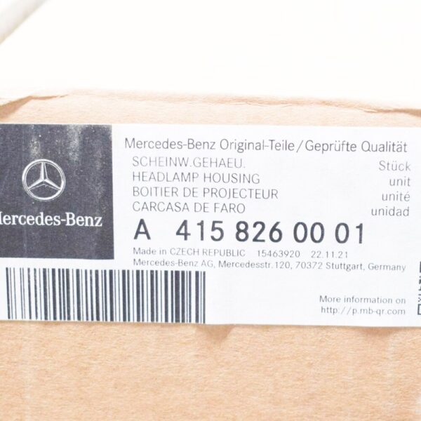 A4158260001 - Mercedes-Benz Citan Estate 415 Front Right Headlight A4158260001 RHD New Genuine